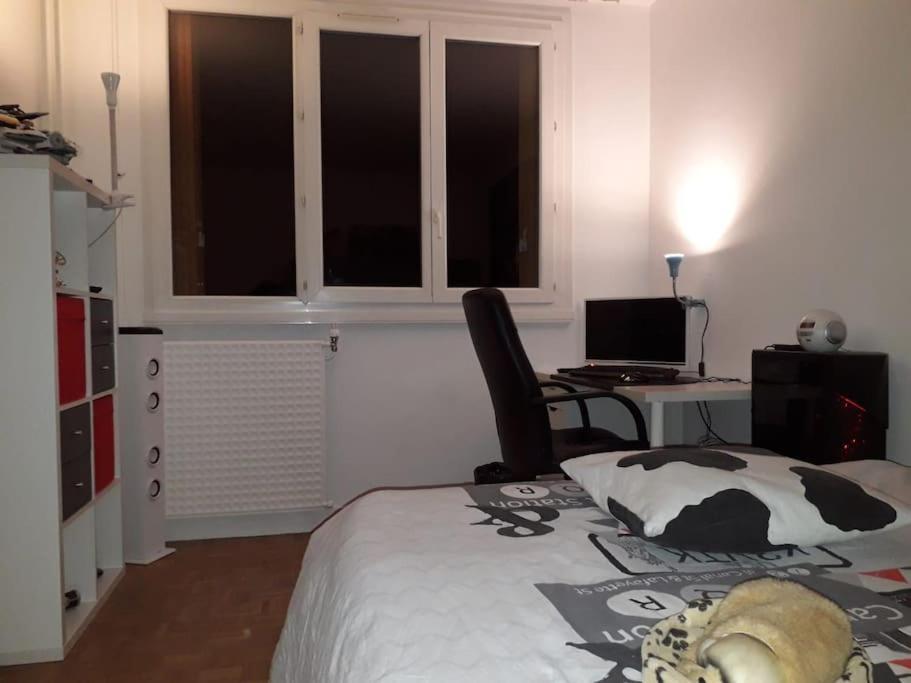 T4/5 Avec Vue Sur Les Alpes A 5 Minutes De Lyon Apartment La Mulatiere Ngoại thất bức ảnh